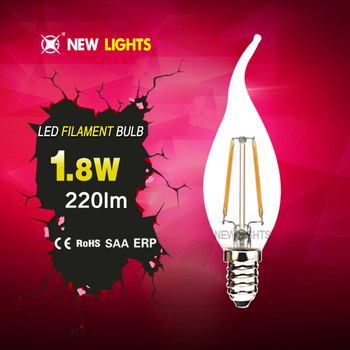 color temp 2700-7000K dimmable led filament bulb C35T 4w