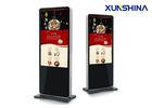 Network Indoor 55 inch Floor Stand Digital Signage for Restaurant