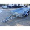 Hot Dipped Galvanized Tandem Trailer 10x5 , Galvanised Box Trailers