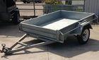 6 X 4 Galvanised Single Axle Trailer , Heavy Duty Galvanised Box Trailer