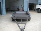 Custom 8x5 Flatbed Tandem Box Trailer With 4000 KG Load Capacity Custom 8x5 Flatbed Tandem Box Trailer With 4000 KG Load Capacity