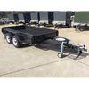 10x6 / 10x5 Tandem Box Trailer , Tandem Flatbed Trailer With 350mm High Side