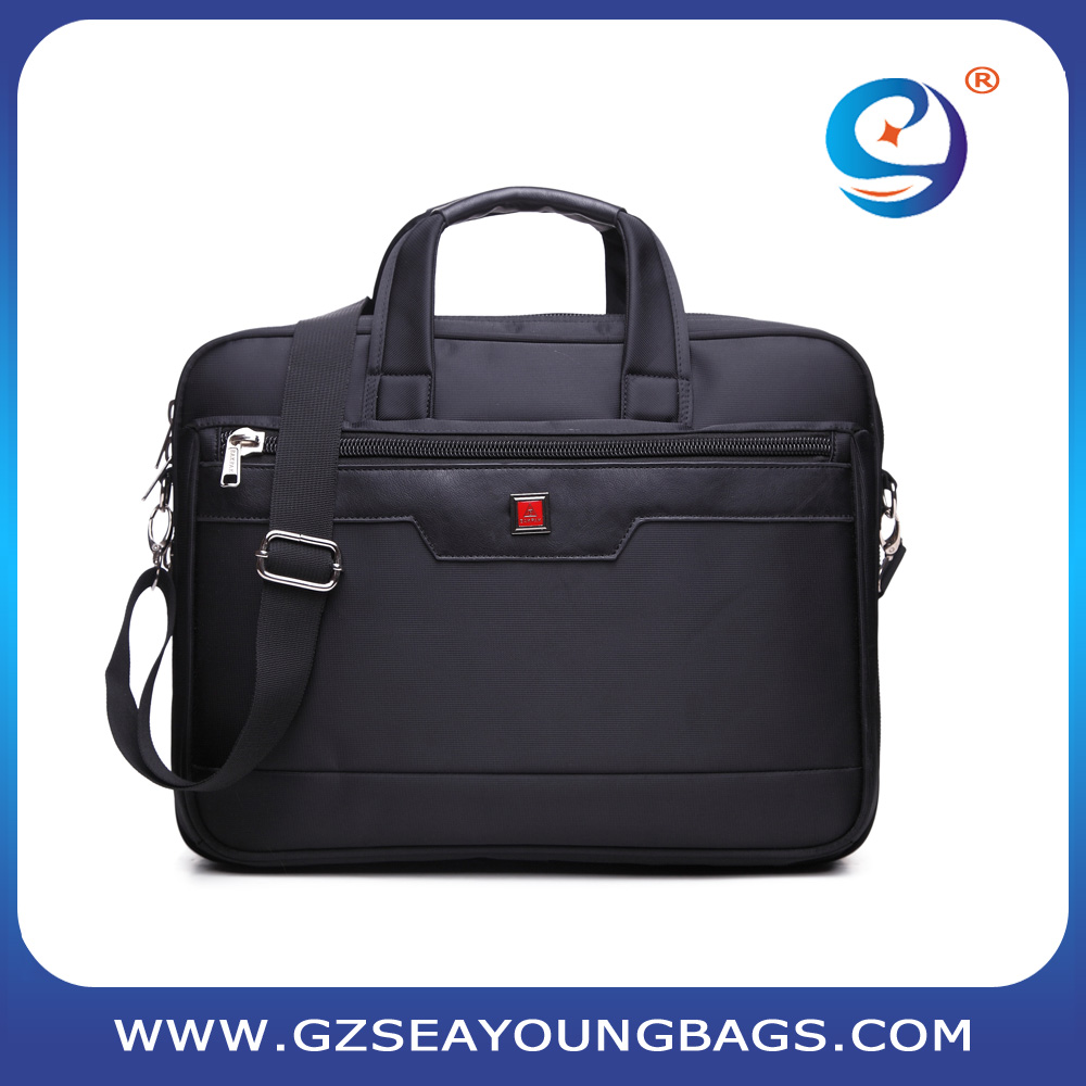top end unisex conference laptop bag briefcase style tote bag