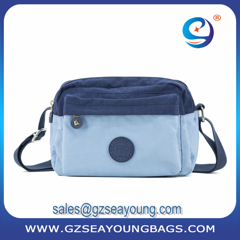 ?newest lady fashion handbag cheap nylon functional messager bag