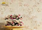 Acoustic Wall Covering Fabric , TV Backdrop Embossed Wall Covering Wallpaper