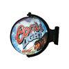 Waterproof Round Vacuum Forming Light Box , Advertising Acrylic Light Box Display