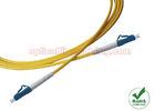 LC to LC Single-mode G652.D Simplex Fiber Optic Patch Cord , Fiber Jumper, Fibre Patch Cord