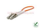 LC Loopback Fiber Patch Cables Singlemode / Multimode / OM3 Loopback Patch Cable