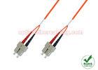 SC - SC Multimode 50/125 or 62.5/125 Duplex Fiber Optic Patch Cord, OM1 / OM2 Duplex Zip Cable