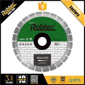 Long Durability Segmented Diamond Saw Blades ISO Certified MPA Certified EN13236 EU Standards