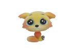 Yellow Eco - Friendly Flocked Animal Toys , 4.5cm Children Cat Stuffed Toy