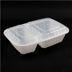 Disposable PP5 Plastic Multi-compartment Container