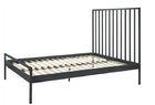 Strong Steel And Wood Bed With Frame , Modern Metal Platform Bed Frame Queen