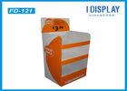 Colorful Innovative Retail Cardboard Floor Displays Stand With UV Coating