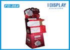 Supermarket Cardboard Merchandising Displays , Custom Cardboard Floor Display Stands