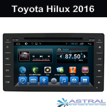 Wholesale Navigation Car Entertainment System Toyota Hilux 2016 2017