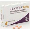 Levitra 20mg Male Strong Sex Enhancer Medicine Vardenafil Hydrochloride 4 Pills / Pack