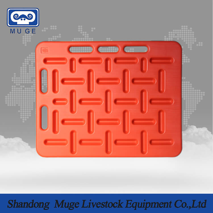 Pig plastic driving blocking board for pig farm equipment