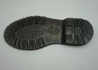 High Performance PVC Shoe Sole Anti Slip Fashion Black Footwear Outsole
