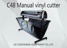 Maual LED C48 Digital Cutting Plotter Machine 1300mm Easy Operation