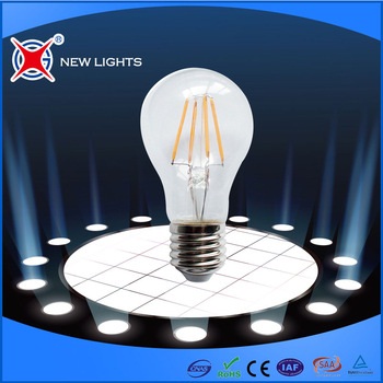 2017E26/E27/B22 360degree A60 LED Filament Bulb