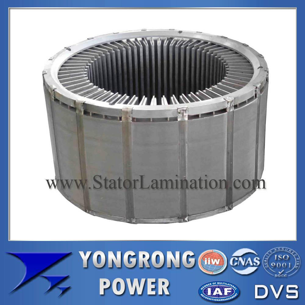 IE3 Premium Efficiency High Voltage Electric Generator Stator Core