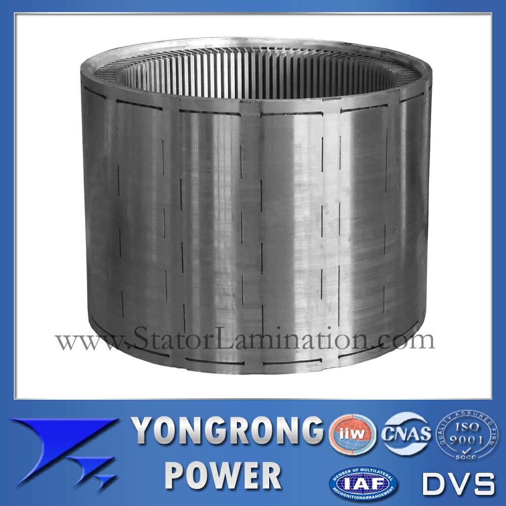 IE 3 Efficiency Electric Turbine Generator Stator Core