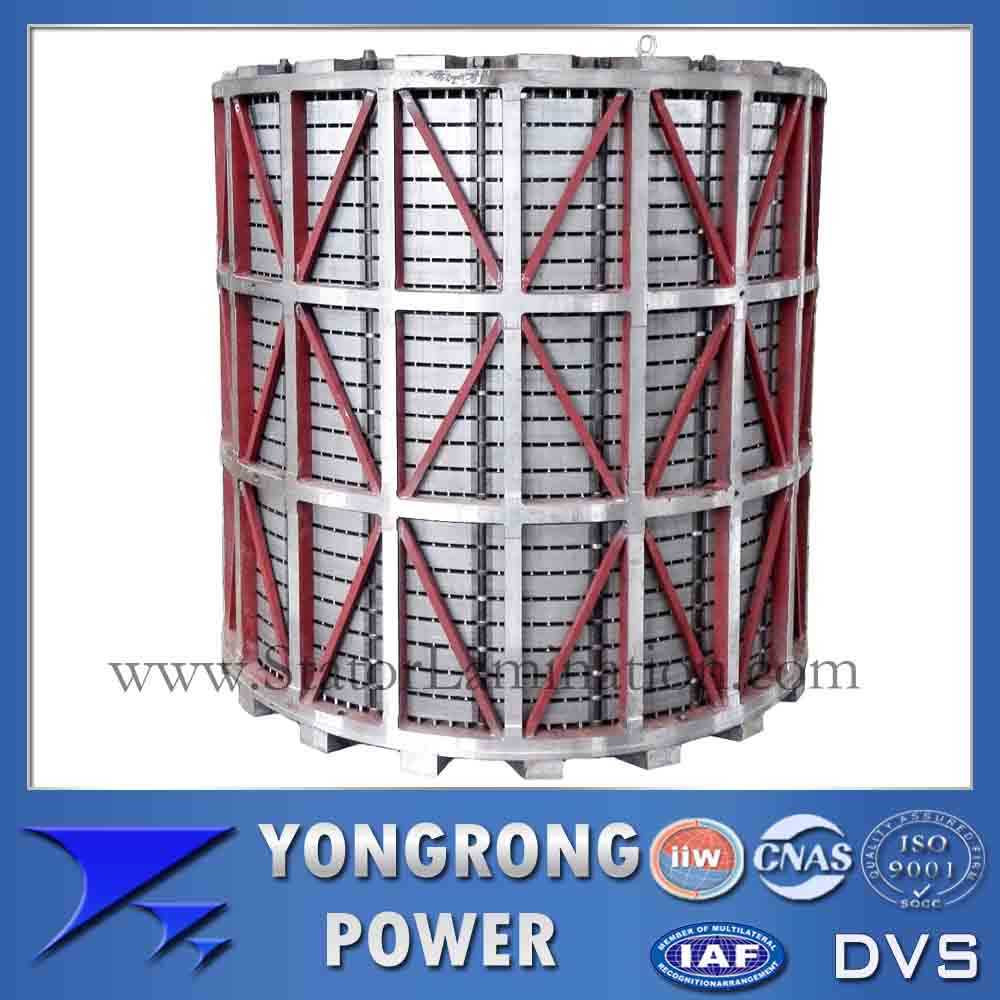 Premium Efficiency High Voltage Electric Motor Stator Silicon Steel Core
