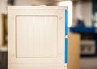 Highly Water Resistant Green School Lockers , 5 Tier Lockers With Combination Lock