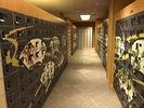 MDF Material E - Lock Break Room Lockers , 8 Tier Lockers For SPA Senior Senior Clubs