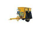 Eco Friendly TMR Feed Mixer For Cattle Farm 4pcs Knives Per Auger