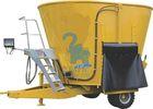 Vertical TMR Feed Mixer Fodder Wagons For Cattle Farm 4pcs Tyres