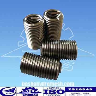 High precision M5x0.8 screw thread coils for plastic M 