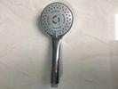 Water Saving Hand Shower Heads High Power Three Functions ACS Certification