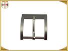 Classic Design Pin Type Metal Belt Buckle , Vintage Silver Belt Buckles