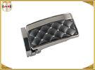 Zinc Alloy Metal Reversible Belt Buckle With Clip , Embossed Rhinestone Belt Buckle