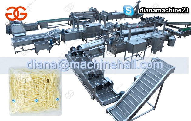 Frozen French Fries Production Line