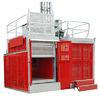 Painted Industrial Lift 2000kg 3 × 1.3 × 2.5 m , Building Material Handling Hoist