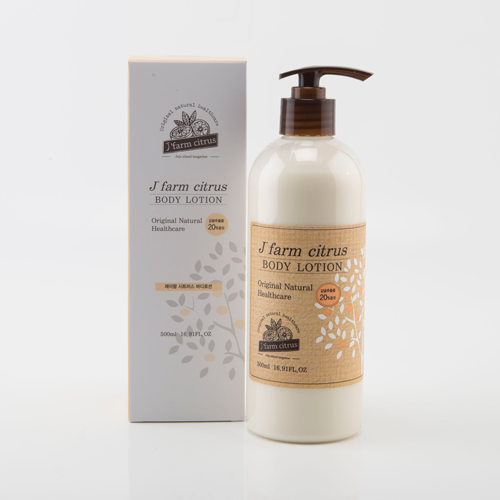 J’ farm citrus body lotion