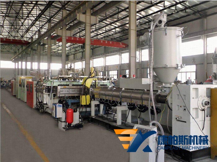 PC center hollow grid sheet production line
