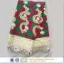 cotton african wax print lace fabric 