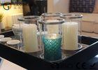 Professional Glass Jar White Burning Candle For Wedding Decoration