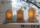 Tombstone Shaped Halloween Led Candles With Color Changing Function