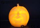 Human Face Carved Real Wax Halloween Led Candles Flameless For Party