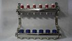 Stainless Steel 304 Floor Water Supply Manifold With Short Flowmeter
