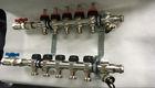 Double Hand Wheels Underfloor Heating Manifold With Stainless Steel 201