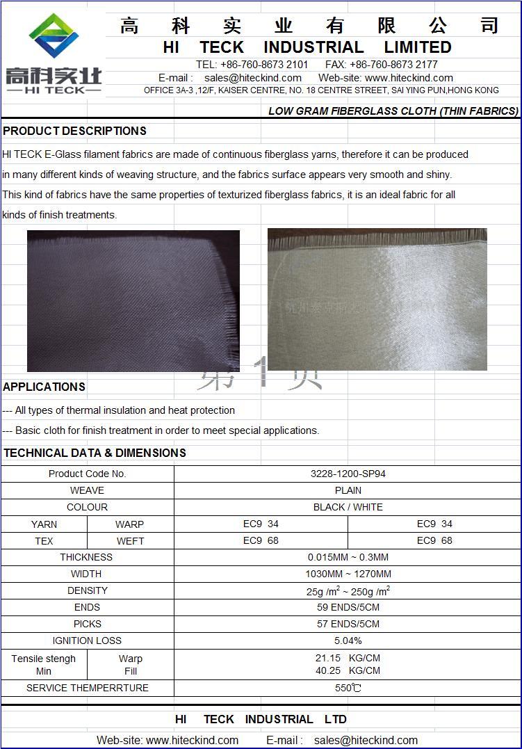 Fiberglass Cloth