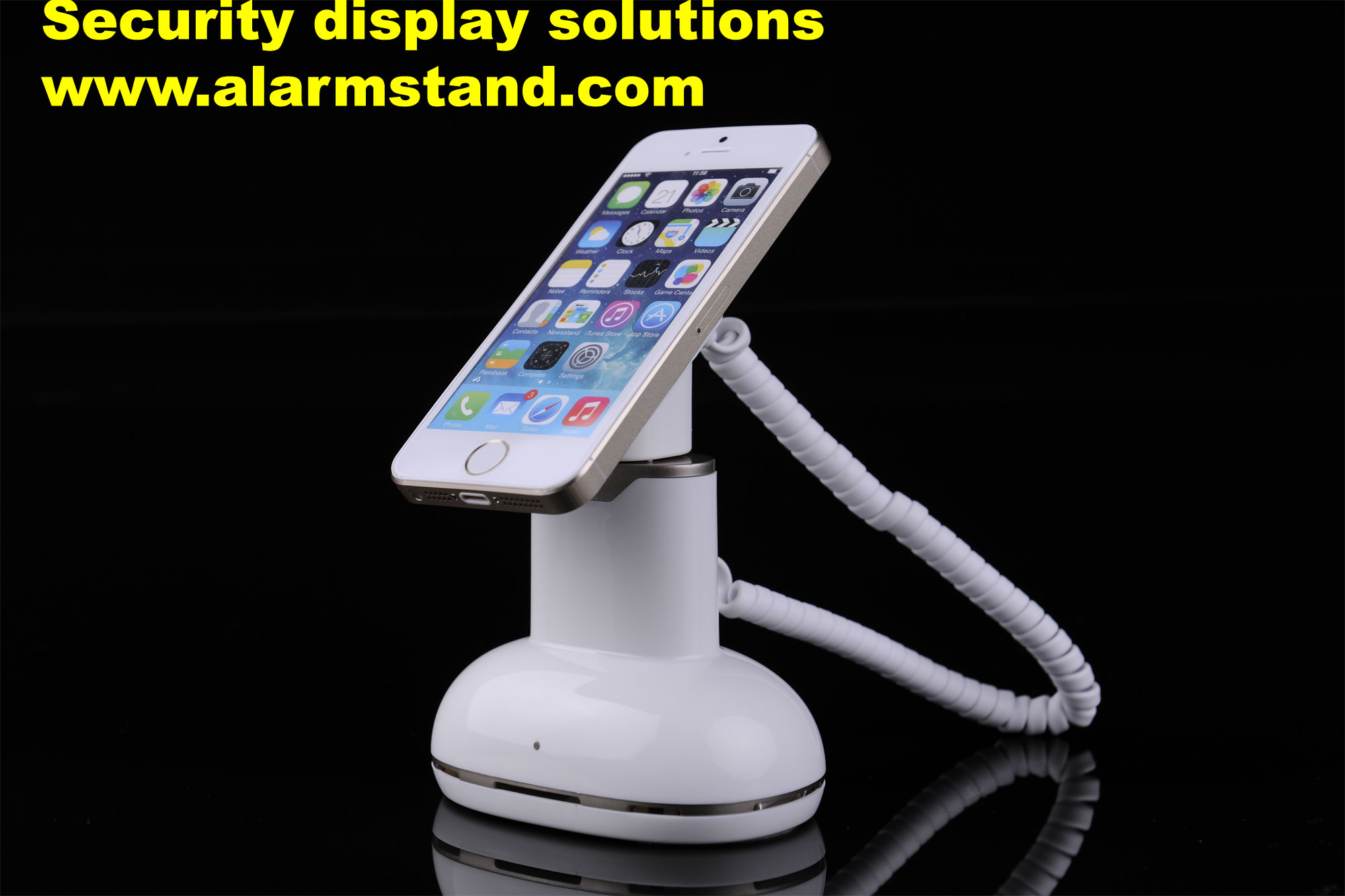 Detachable Mobile Phone Anti Theft Alarm Devices Security Magnetic Stand for Desktop Display