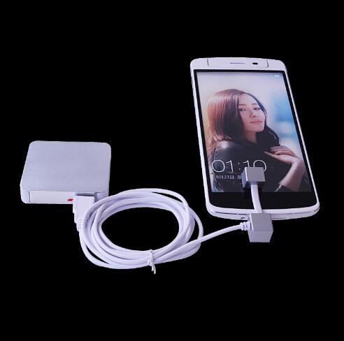 2 port Alarm Controller Security Lock Systems Cellphone Acrylic Cradle Tabletop Display Mounting Pedestal