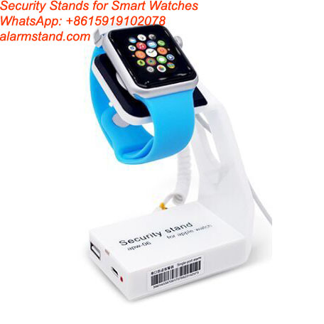 Smartwatch Antitheft Devices Alarm Display Stand Holders for Smart watch Security Lock Mounts